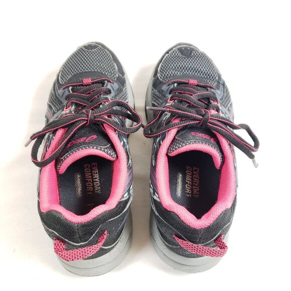 Asics Gel-Venture-6 Womens Size 6 Trail Running Shoes Gray & Pink Synthetic - Picture 7 of 9